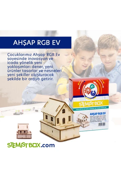 Stemist Box: Ahşap Ev - Resim 6
