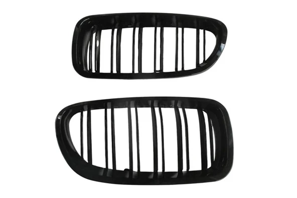 Bmw 3 Serisi 2009-2011 Ön Panjur Sağ - Sol Set (2 Parça)Pıano Siyah (Çıft Çıtalı) (Lcı) (Oem No (A0903198)) ürün görseli 1