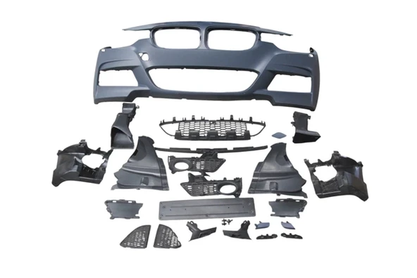 Bmw 3 Serisi 2012-2018 Ön Tampon Komple (Izgaralı - Plaka Plastiklı) (F.Yık.Lı) (M - Tech - Lcı) (Oem No (A51118055823S1 ürün görseli 1
