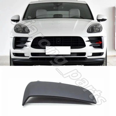 Porsche Macan 2014-2017 Ön Tampon Panjuru Çerçevesi Sol Siyah (Tw) Oem No (95B8078191E0) ürün görseli 1