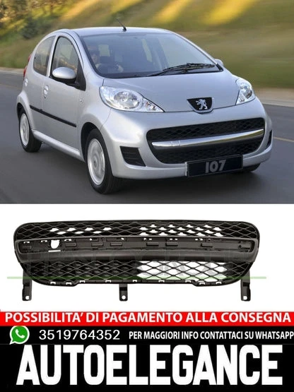 Peugeot 107 Ön Tampon Panjuru Alt 2009-  (Oem No:  7422A5) ürün görseli 1