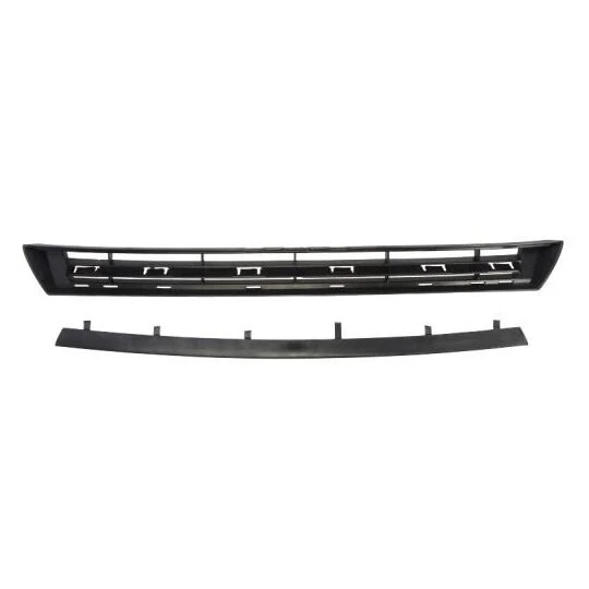 Citroen C4 2004-2008 Ön Tampon Panjuru Üst Siyah (Oem No: 7414Jn) ürün görseli 1