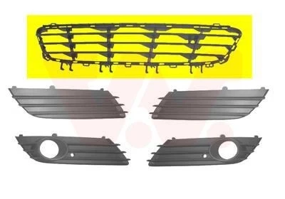 Opel Astra 2004-2007 Ön Tampon Panjuru Orta (Oem No: 13151540) ürün görseli 1