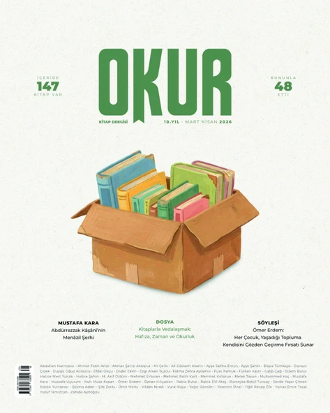 Okur Kitap Dergisi 48.Sayı Mart-Nisan 2026 ürün görseli 1