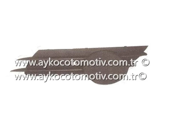 Opel Corsa Ön Tampon Bandı Sıyah  Sol 2006 (Oem No:  6400636) ürün görseli 1