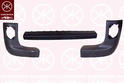 Renault Kangoo Arka Tampon Bandı Takım 2007- (Oem No:  7701478198) ürün görseli 1