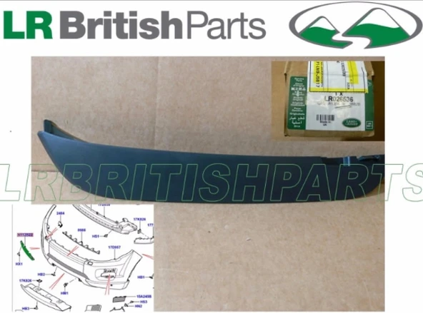 Range Rover Ön Tampon Karlığı Pure Sağ 2011- (Oem No:  15Lr026536) ürün görseli 1