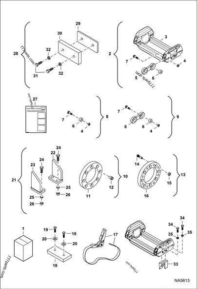 Fiat Tempra Sx Ön Tampon (Oem No: 7111870) ürün görseli 1