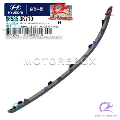 Hyundai Sonata 2008-2010 Ön Tampon Bandı Nikelaj Sol (Oem No: 865853K710) ürün görseli 1
