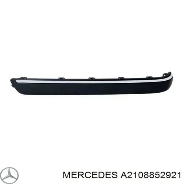 Mercedes W210 1999-2002 Arka Tampon Bandı Delikli Astarlı Sol (Oem No: A21088529219999) ürün görseli 1