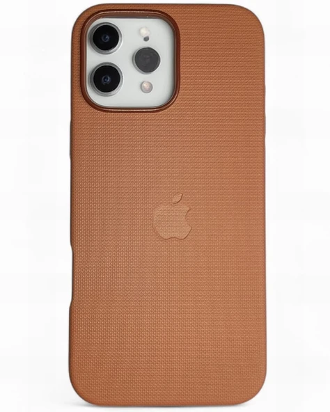 Apple iPhone 16 PRO için MagSafe özellikli Tech Dokuma Kılıf (SİENNA) Boyun ipi Bağlama yeri 0001 ürün görseli 1