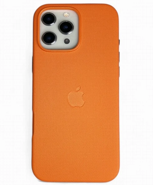 Apple iPhone 16 PRO için MagSafe özellikli Tech Dokuma Kılıf (TURUNCU) Boyun ipi Bağlama yeri 0001 ürün görseli 1