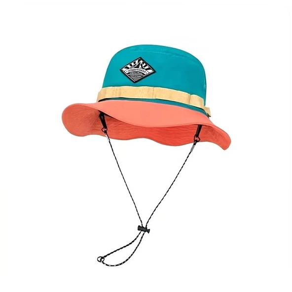 Valkyrie Katlanabilir Bucket Şapka Unisex – Ayarlanabilir İpli Yazlık Outdoor Şapka Hafif Nefes Alabilir Kamp Balıkçı Şapkası Mavi ürün görseli 1
