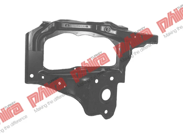 Opel Corsa 2001-2004 Ön Tampon Astarlı (Oem No: 9196840) ürün görseli 1