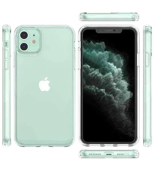 Abatech iPhone 12 Mini Şeffaf Kılıf - Resim 3