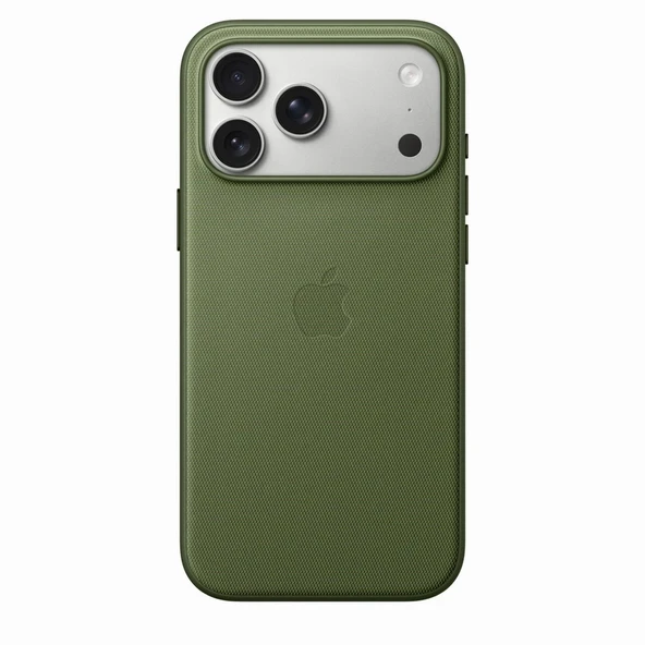 Apple iPhone 17 Pro Max için MagSafe özellikli Tech Dokuma Kılıf - (Yeşil) IC DESTEKLİ Boyun ipi bağlama yeri 0001 ürün görseli 1