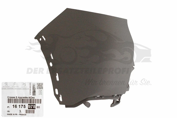 Peugeot 2008 Arka Tampon Köşe Sol 2016- (Oem No:  1617597880) ürün görseli 1
