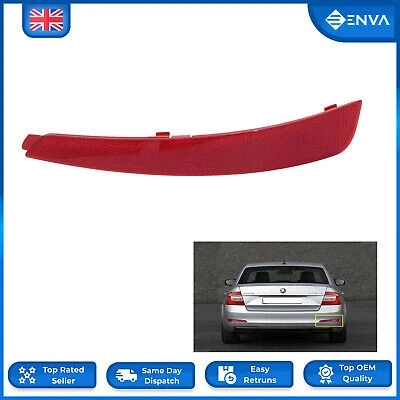 Skoda Octavia Arka Tampon Reflektörü Sağ 2013- (Oem No:  5E5945106) ürün görseli 1