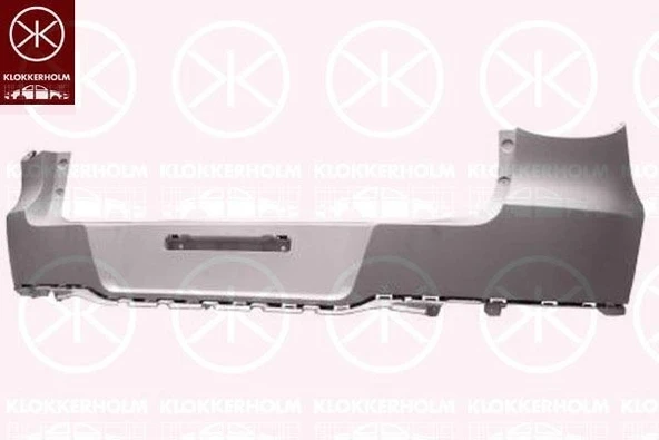 Volkswagen Tiguan 2007-2011 Arka Tampon Üst (Oem No: 5N0807421Gru) ürün görseli 1