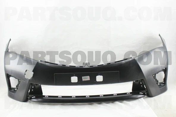Toyota Corolla Ön Tampon (Çekı Kapaksız) Sıyah 2013- (Oem No:  521190Z927) ürün görseli 1