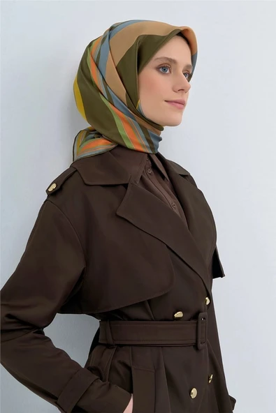 ARMİNE SURA İPEK EŞARP 26YA9514 53 ürün görseli 1