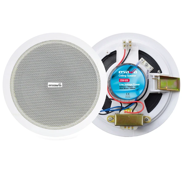OSAWA OSW-608 16 CM 15 WATT BEYAZ TRAFOLU ALÇIPAN HOPARLÖR ürün görseli 1