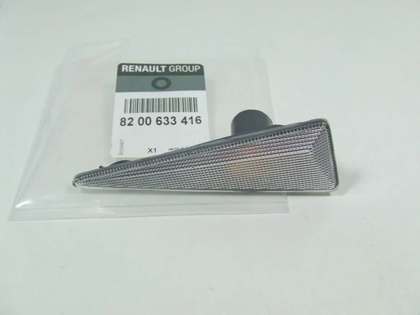Renault Megane 2003-2008 Ön Çamurluk Sinyali Sol (Oem No: 8200633416) ürün görseli 1