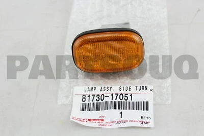 Toyota Corolla 1997-2000 Ön Çamurluk Sinyali Beyaz Set (Oem No: 8173017051) ürün görseli 1