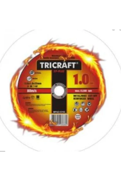 Tricraft Metal Kesme Trıcraft Metal Kesici Taş Inox [25 Li] 4 Yıl ürün görseli 1