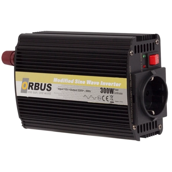 ORBUS 12 VOLT - 300 WATT MODIFIED SINUS INVERTER ürün görseli 1