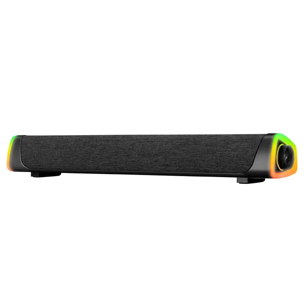 Mikado MD-SBT26 Siyah 3W*2 1200mAh Bluetooth, TF Card Led Işıklı Soundbar Speaker ürün görseli 1