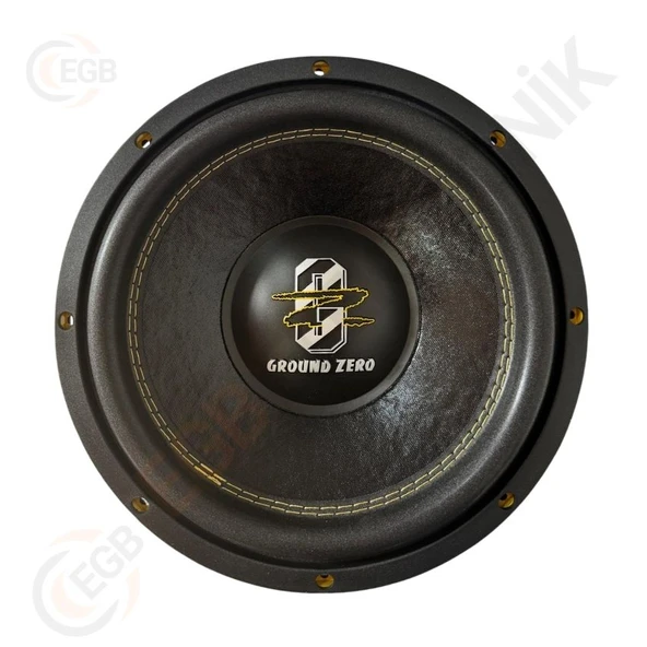 GROUND ZERO GZAW 12-400S4 30 CM 400W 1X4 OHM SPL SUBWOOFER ürün görseli 1