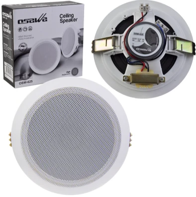OSAWA OSW-625 13 CM 100 VOLT BEYAZ HAT TRAFOLU ALÇIPAN TAVAN HOPARLÖR ürün görseli 1