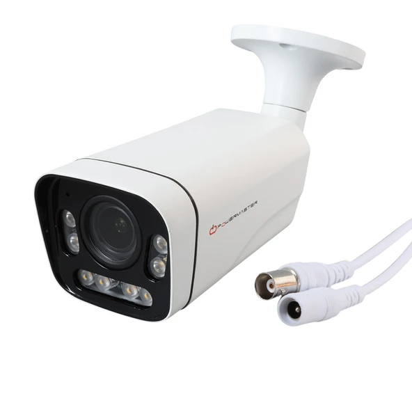 POWERMASTER 2MP 2.8-12 MM VARIFOCAL 8 ARRAY ATOM LED AHD BULLET METAL KASA KAMERA ürün görseli 1