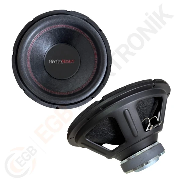 ELECTROMASTER SUBWOOFER 30 CM BASS ES-M12 ürün görseli 1