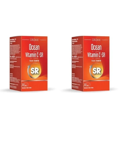 Ocean Vitamin C Sr 500 Mg 30 Tablet 2\'li Paket ürün görseli 1
