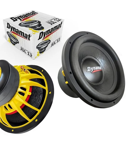 Dynamat Jul-12 Oto Bass Subwoofer 30cm 3500 Watt 1 Adet ürün görseli 1