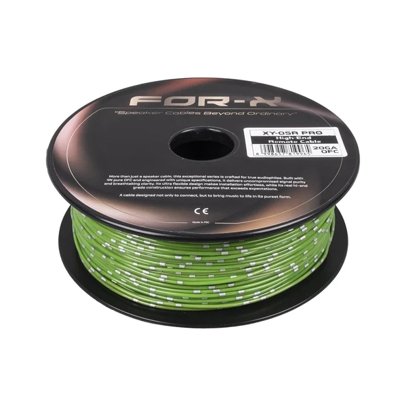 FOR-X XY-05R PRO 20GA OFC CABLE 200metre ürün görseli 1