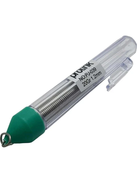 Prolink Tüp Lehim 20GR 1.2mm 60/40 Prolink PJ-039 ürün görseli 1
