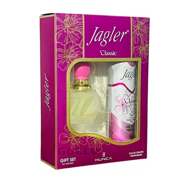 Jagler Classic Kadın Parfüm Seti 60 Ml Edt + 150 ml. Deodorant ürün görseli 1