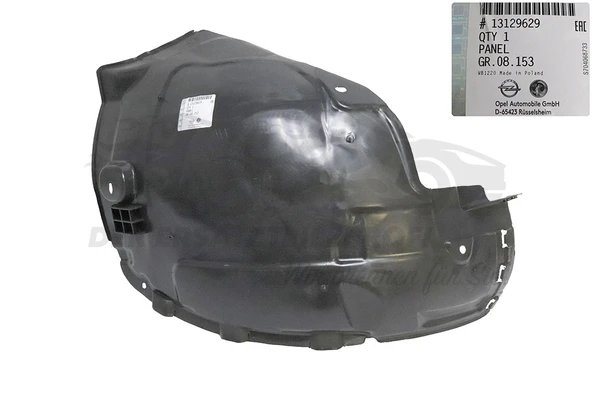 Opel Zafira Ön Çamurluk Davlumbazı Arka Parça Sağ 2005  (Oem No:  13129629) ürün görseli 1