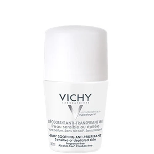 Vichy Deo Rollon Terleme Karşıtı Deodorant 50 ml Sensitive Beyaz ürün görseli 1