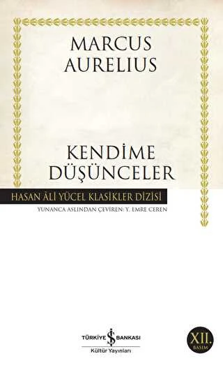 Kendime Düşünceler İş Bankası Kültür Yayınları Marcus Aurelius ürün görseli 1
