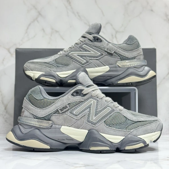 New Balance 9060 Grey  Silver - Resim 4