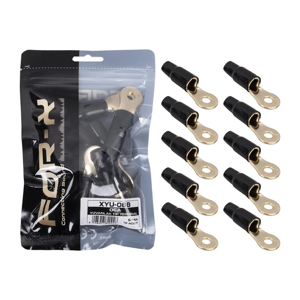 FOR-X XYU-08B 8GA YUVARLAK TİP KABLO YÜKSÜĞÜ 10 LU PAKET (AKS-88) ürün görseli 1