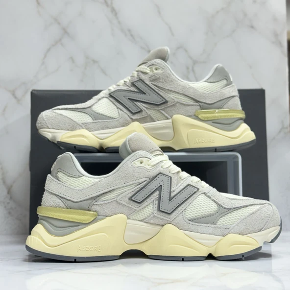 New Balance 9060  Grey Cream Bayan Ayakkabı ürün görseli 1