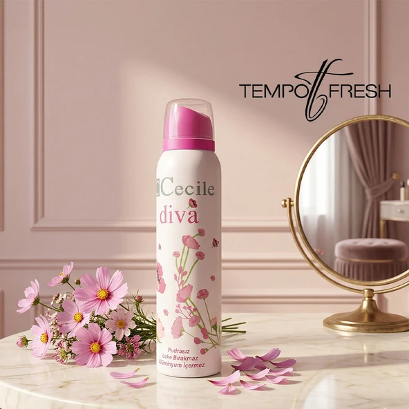 Cecıle Deodorant Bayan Diva 150 ml. - Resim 2