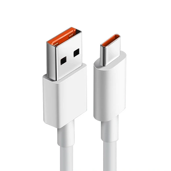 XMi 120W 6A Turbo Saniye Destekli USB to Type-C Şarj Kablosu 1mt ürün görseli 1