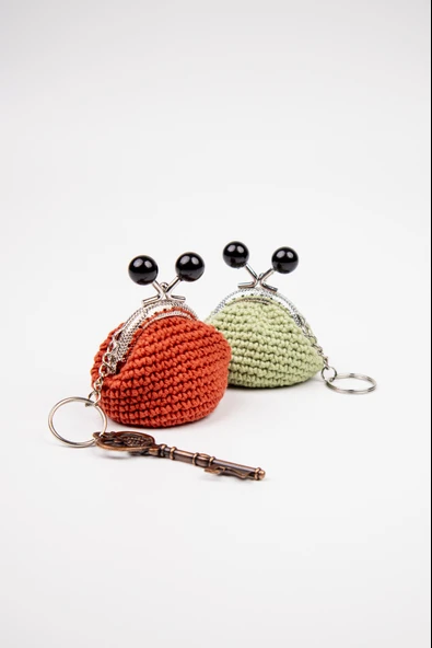 Mini Bozuk Para Cüzdanı Anahtarlık (Klipsli) ürün görseli 1