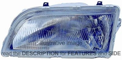 Volvo S40 - V40 1997-2002 Ön Far Sağ (Oem No: 3345703) ürün görseli 1